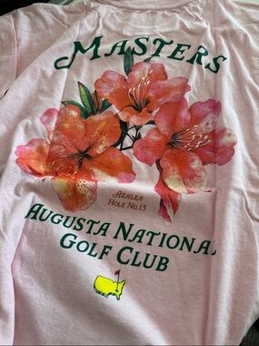 SHIPS TODAY! MASTERS Pink Graphic Tee